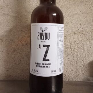 Bière artisanale "La Zède 2.0" - Blonde Série Limitée