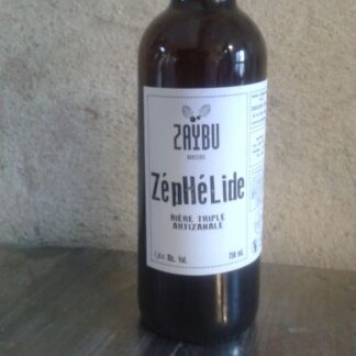 Bière artisanale "La Zéphélide" - Triple