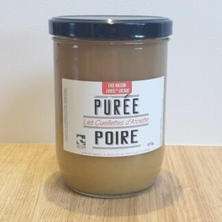 Purée de fruits artisanale - Poire