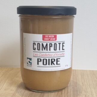 Compote artisanale - Poire