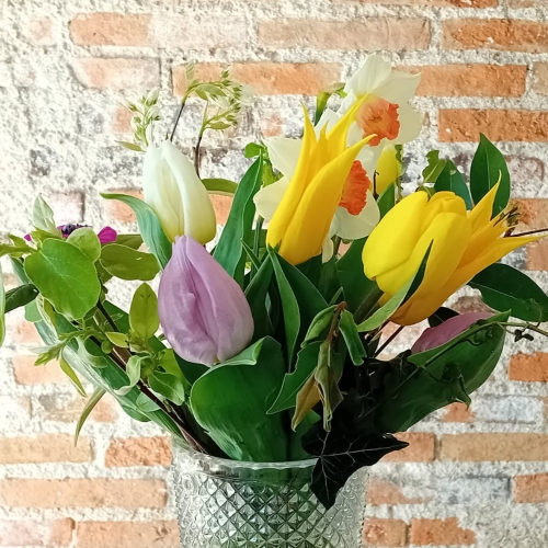 Bouquet de tulipes et narcisses (moyen)