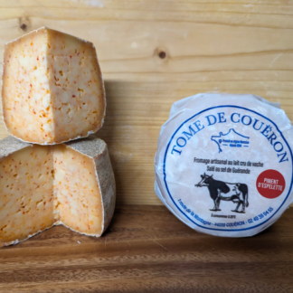 Tome de Couëron au piment d'Espelette