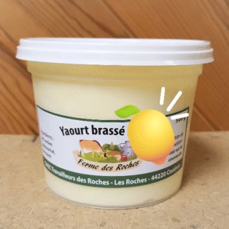 Yaourt brassé au citron bio