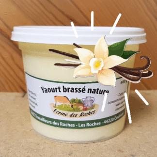 Yaourt brassé à la vanille bio