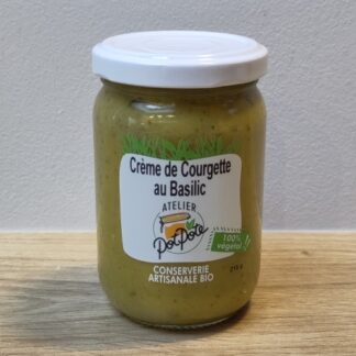 Crème de Courgette au Basilic bio