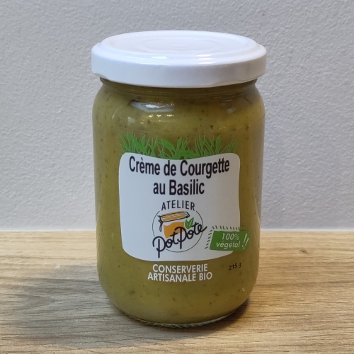 Crème de Courgette au Basilic bio