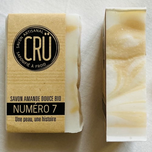 Numéro 7 : Savon à l'amande Douce bio