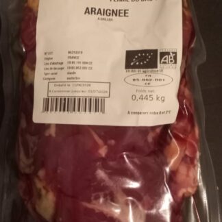 Araignée de Boeuf bio