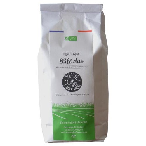 Farine de blé dur 1kg bio